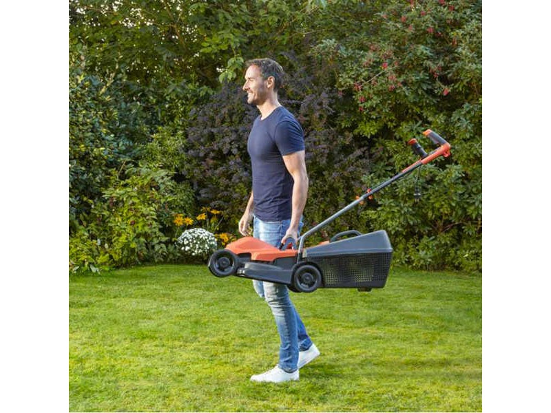 Black and decker discount 32cm lawn mower 1000w