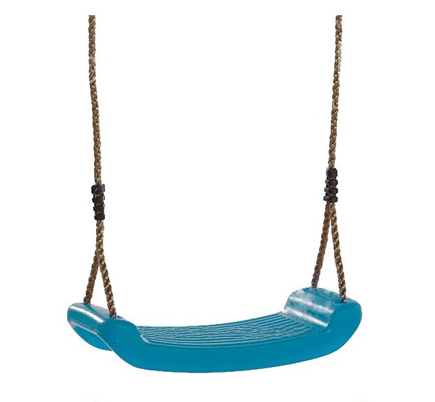 Plastic Swing Turquoise 17 x 42cm | Kipogeorgiki